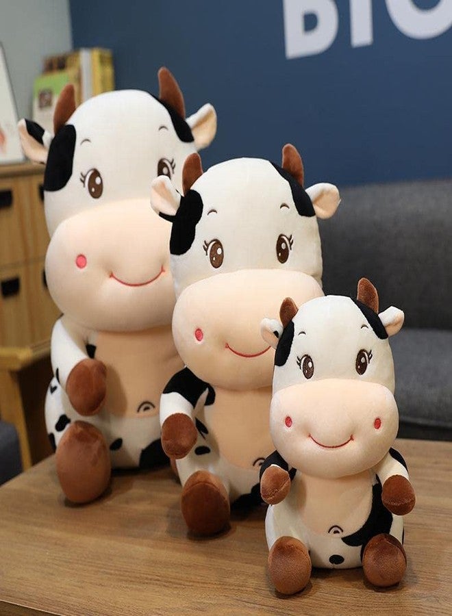 Babique Cow Smiley Plush Soft Toy Cute Kids Animal Home Decor Boys/Girls (25 cm) - Image 2